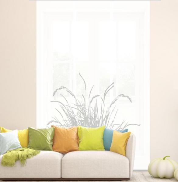 Reed 24 - lichtgrau blanco Flächenvorhang - 3teiliges Set Flächenvorhang 3er Set, Schiebegardine, Schiebegardinen, blickdicht, Flächenvorhang blickdicht, Schiebevorhang,